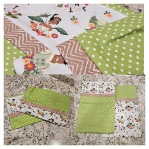 Handmade Queen Size Princess And The Frog Pillowcases